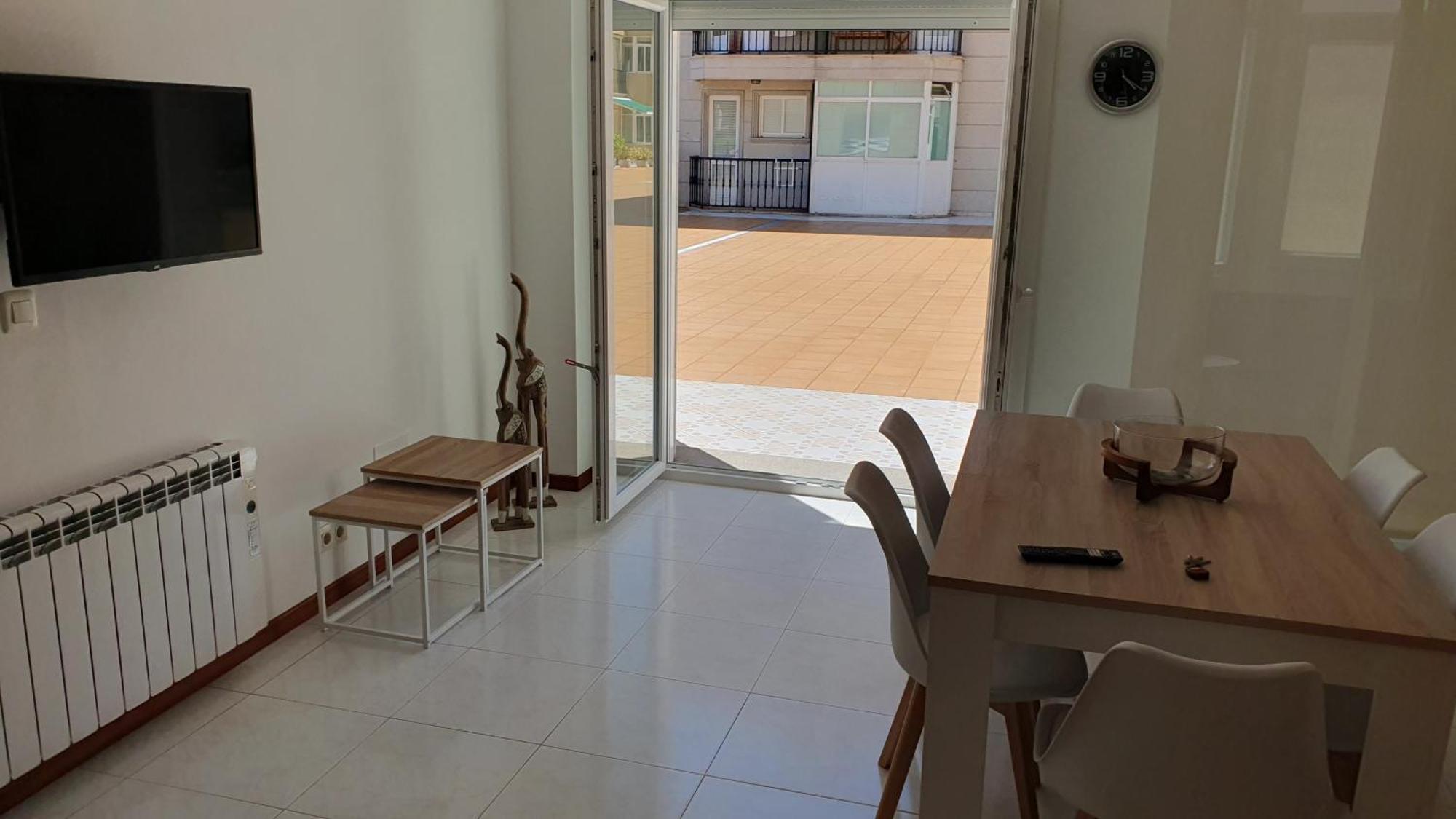 Arenales Azules Daire Baiona Dış mekan fotoğraf